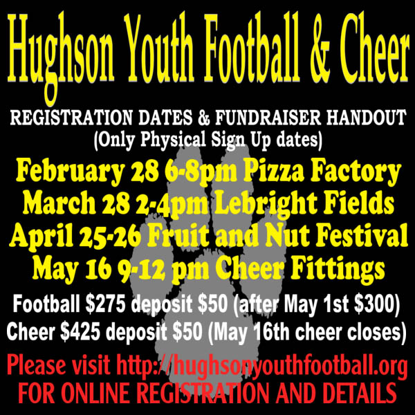 Hughson Youth Football & Cheer Home of the Huskies